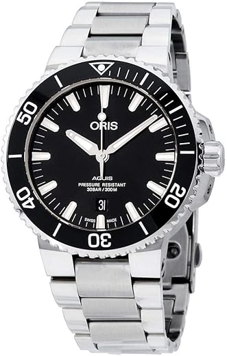 Oris Aquis Date Automatic Black Dial Men's Watch 01 733 7730 4134-07 8 24 05PEB